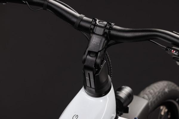 Cube Touring Hybrid ONE 600 metallicwhite'n'chrome Gr&ouml;&szlig;e: Trapeze 50 cm Produktbild 2