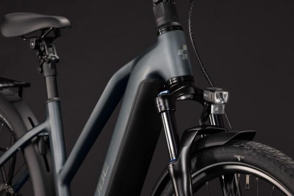 Cube Touring Hybrid Deluxe SLX 800 slabgrey'n'chrome Gr&ouml;&szlig;e: Trapeze 58 cm Produktbild 5
