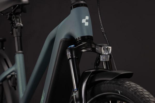 Cube Touring Hybrid Deluxe SLX 800 greengranit'n'green Gr&ouml;&szlig;e: Trapeze 54 cm Produktbild 5