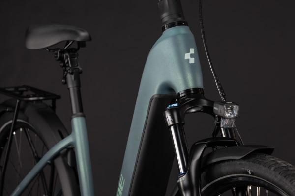 Cube Touring Hybrid Deluxe SLX 800 greengranit'n'green Gr&ouml;&szlig;e: Easy Entry 50 cm Produktbild 5