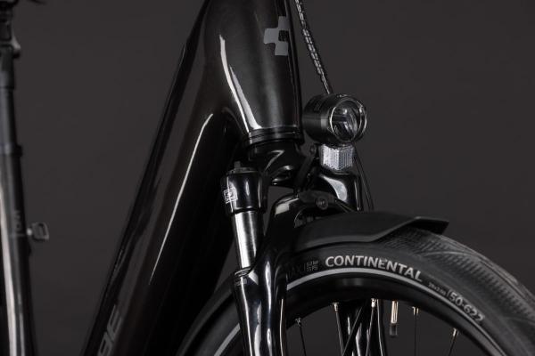 Cube Supreme Hybrid Comfort ONE 600 gunmetal'n'reflex Gr&ouml;&szlig;e: Easy Entry 50 cm Produktbild 5