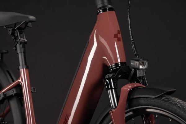Cube Supreme Hybrid Comfort Pro 600 burgundy'n'claret Gr&ouml;&szlig;e: Easy Entry 42 cm Produktbild 6