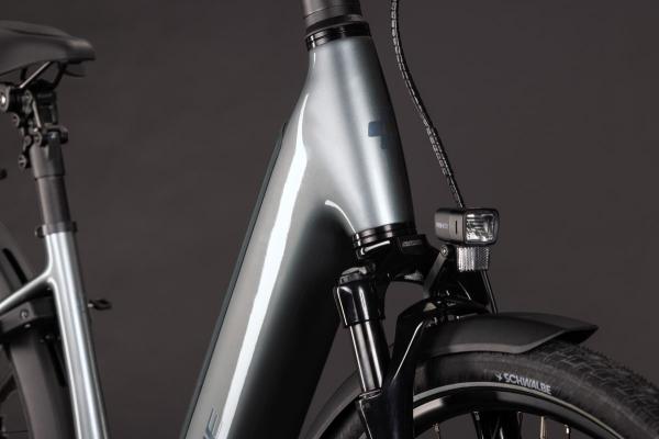 Cube Supreme RT Hybrid Deluxe EX 600 quicksilver'n'grey Gr&ouml;&szlig;e: Easy Entry 58 cm Produktbild 5