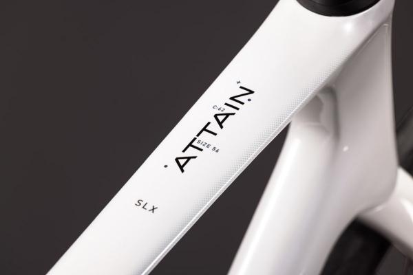 Cube Attain C:62 SLX metallicwhite'n'black Gr&ouml;&szlig;e: 53 cm Produktbild 2