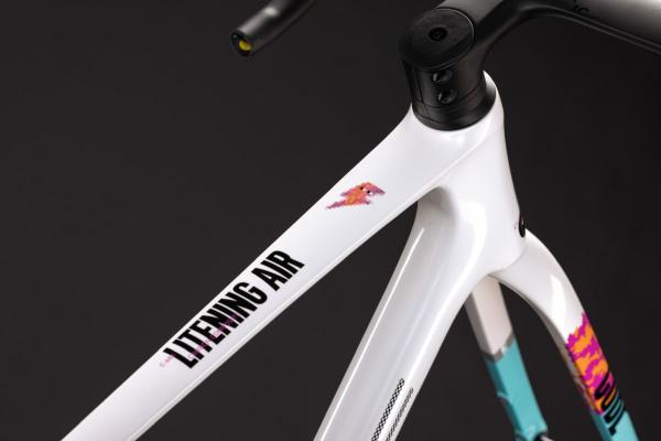 Cube Litening AIR C:68X Frameset graphic'n'white Gr&ouml;&szlig;e: 54 cm Produktbild 2