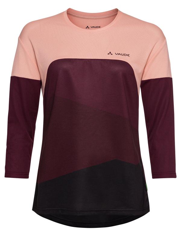 VAUDE Women's Moab LS T-Shirt V soft rose Gr&ouml;&szlig; 40