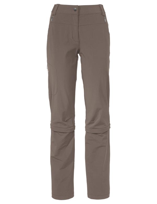 VAUDE Women's Farley Stretch Capri T-Zip Pants III coconut Gr&ouml;&szlig; 36-Short