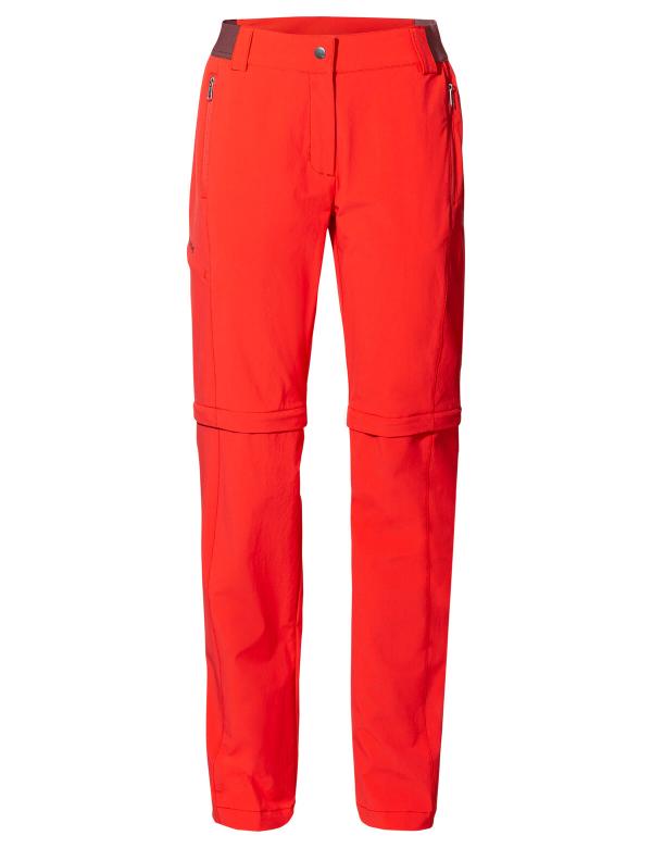 VAUDE Women's Farley Stretch ZO T-Zip Pants II flame Gr&ouml;&szlig; 38