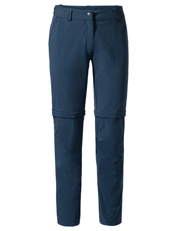 VAUDE Women's Farley Stretch ZO Pants II dark sea Gr&ouml;&szlig; 34-Short