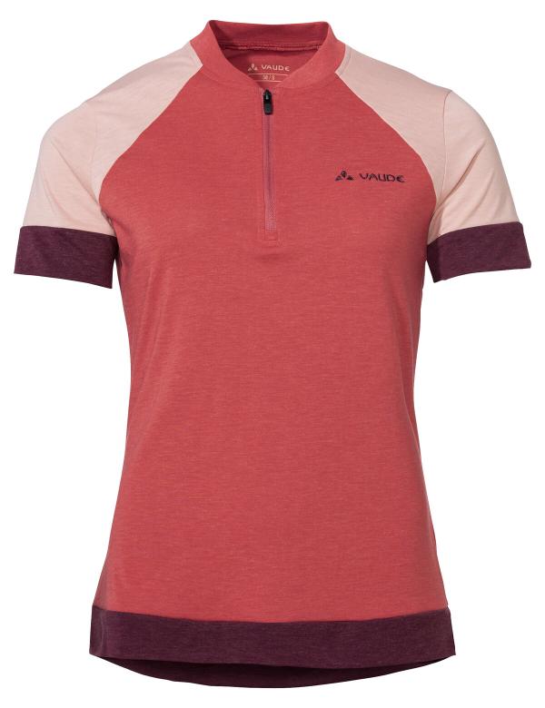 VAUDE Women's Altissimo Q-Zip Shirt brick Gr&ouml;&szlig; 40
