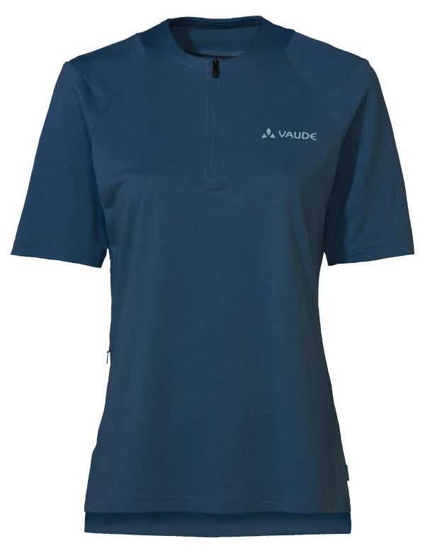 VAUDE Women's Tremalzo Q-Zip Shirt dark sea Gr&ouml;&szlig; 40