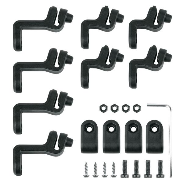 SKS GERMANY INFINITY UNIVERSAL MUDGUARD REAR Ersatzanbindung 4er-Set   Produktbild 1