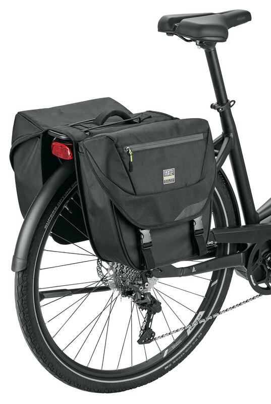 SKS GERMANY ML-Doppeltasche Pannier Classic, schwarz/lime   Produktbild 5