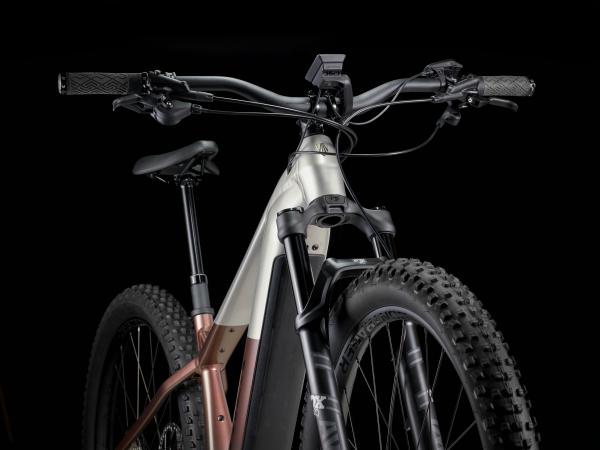 Trek Powerfly+ 8 EU S 27.5 Satin Lunar Silver/Bronze Ag Produktbild 3