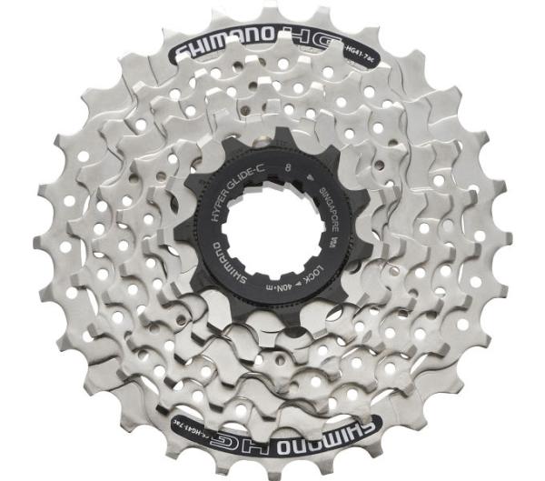 SHIMANO 10 Stück Werkstattpackung Kassette CS-HG41 7-fach 11-28 Zähne