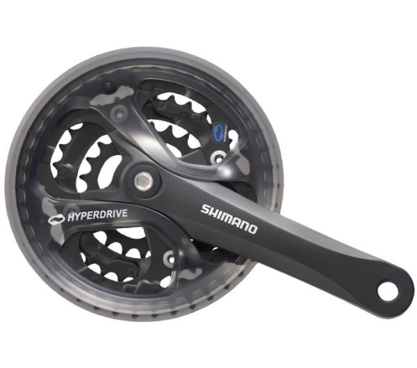 SHIMANO Kurbelgarnitur ACERA FC-M361 7-fach/8-fach 175 mm 48-38-28 Z&auml;hne