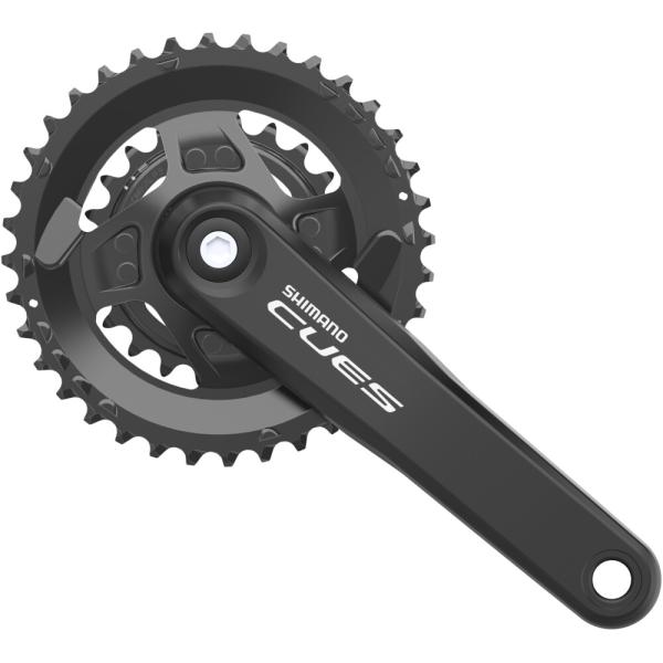 SHIMANO Kurbelgarnitur CUES FC-U4010 175 mm 36-22Z ohne KSR 9-/10-/11-fach, 3mm Outboard