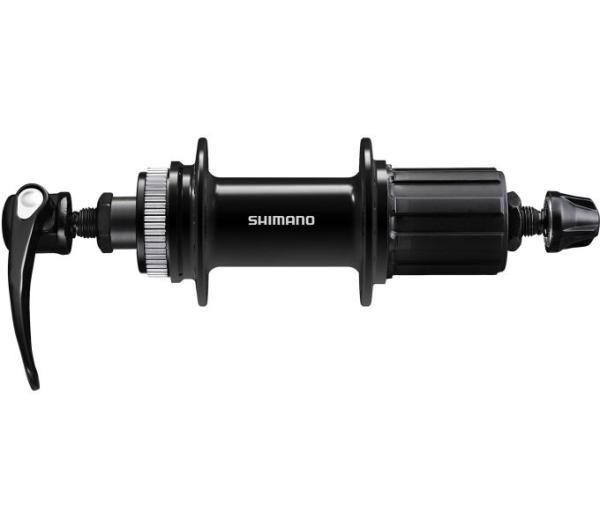 SHIMANO Hinterradnabe FH-QC400-HM 36 Loch 135 mm Schwarz