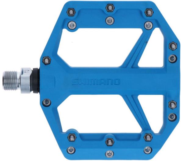SHIMANO Pedal PD-GR400 Blau Flat Produktbild 1