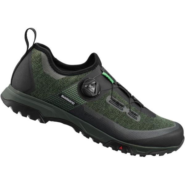 SHIMANO SHIMANO Fahrradschuhe ET701 Herren/Damen MTB FLATPEDAL Gr&ouml;&szlig;e 39 Gr&uuml;n