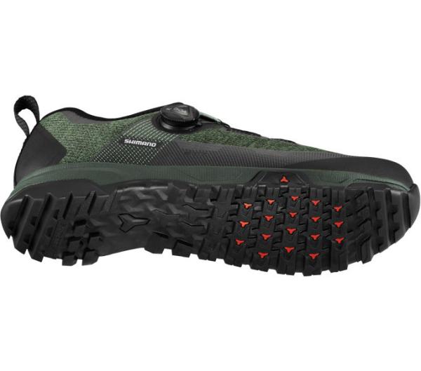 SHIMANO SHIMANO Fahrradschuhe ET701 Herren/Damen MTB FLATPEDAL Gr&ouml;&szlig;e 44 Gr&uuml;n Produktbild 3