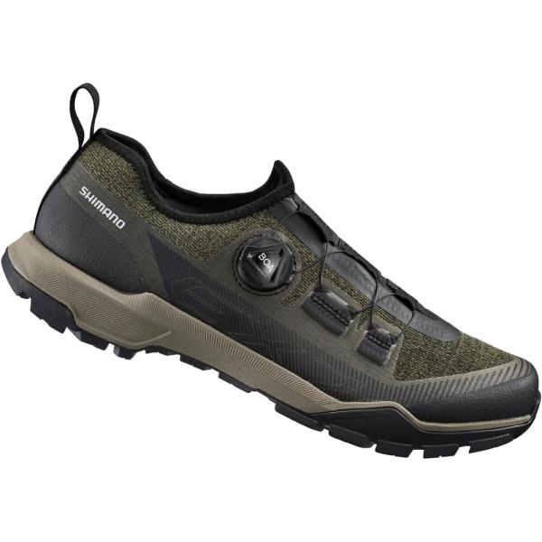SHIMANO SHIMANO Fahrradschuhe EX700 Herren/Damen Touring SPD Gr&ouml;&szlig;e 45 Gr&uuml;n