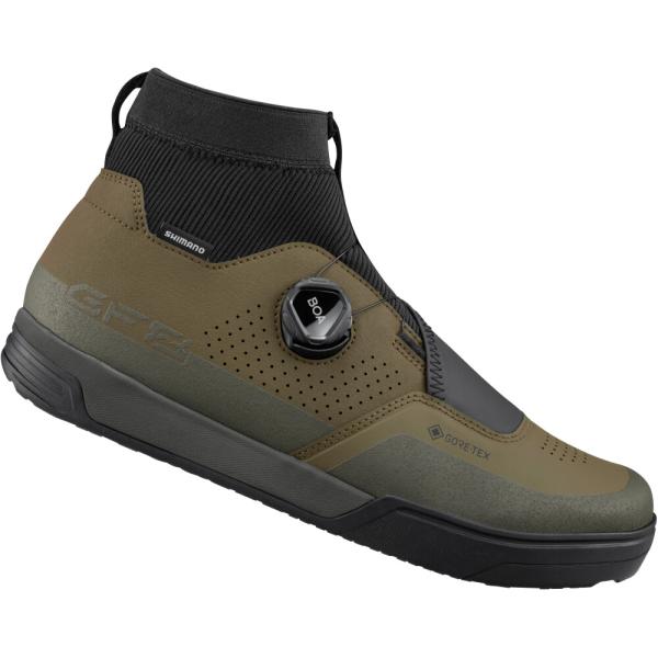 SHIMANO SHIMANO Fahrradschuhe GF800GTX Herren/Damen MTB FLATPEDAL Gr&ouml;&szlig;e 40 Gr&uuml;n