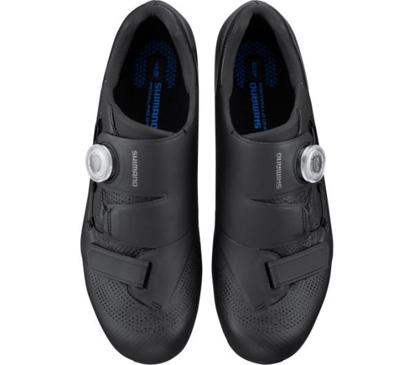 SHIMANO SHIMANO Fahrradschuhe RC502 Damen/Herren Road SPD-SL Gr&ouml;&szlig;e 46 Schwarz Produktbild 1