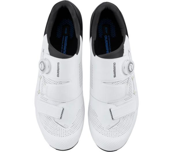 SHIMANO SHIMANO Fahrradschuhe RC502 Damen/Herren Road SPD-SL Gr&ouml;&szlig;e 43 Wei&szlig; Produktbild 1