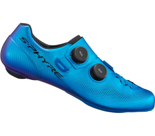 SHIMANO SHIMANO Fahrradschuhe RC903 Damen/Herren Road SPD-SL Gr&ouml;&szlig;e 44 breit Blau