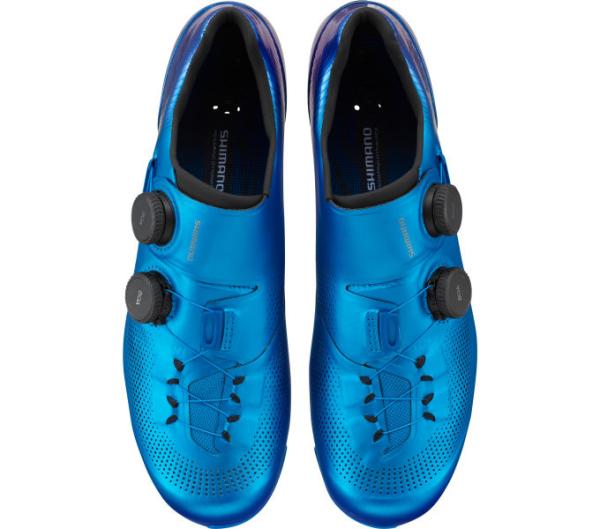 SHIMANO SHIMANO Fahrradschuhe RC903 Damen/Herren Road SPD-SL Gr&ouml;&szlig;e 44 breit Blau Produktbild 1