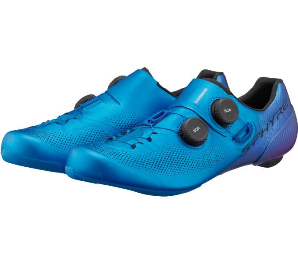 SHIMANO SHIMANO Fahrradschuhe RC903 Damen/Herren Road SPD-SL Gr&ouml;&szlig;e 47 breit Blau Produktbild 4