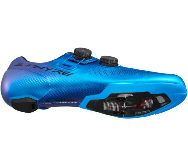 SHIMANO SHIMANO Fahrradschuhe RC903 Damen/Herren Road SPD-SL Gr&ouml;&szlig;e 43 Blau Produktbild 3