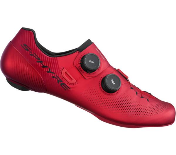 SHIMANO SHIMANO Fahrradschuhe RC903 Damen/Herren Road SPD-SL Gr&ouml;&szlig;e 43 breit Rot