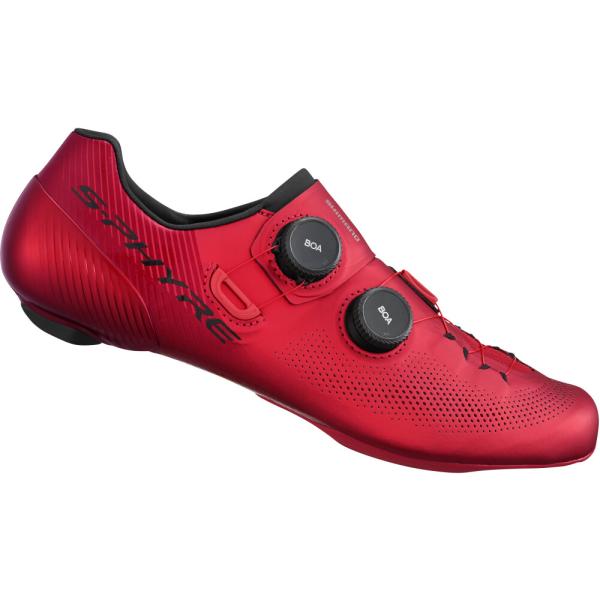 SHIMANO SHIMANO Fahrradschuhe RC903 Damen/Herren Road SPD-SL Gr&ouml;&szlig;e 47 breit Rot