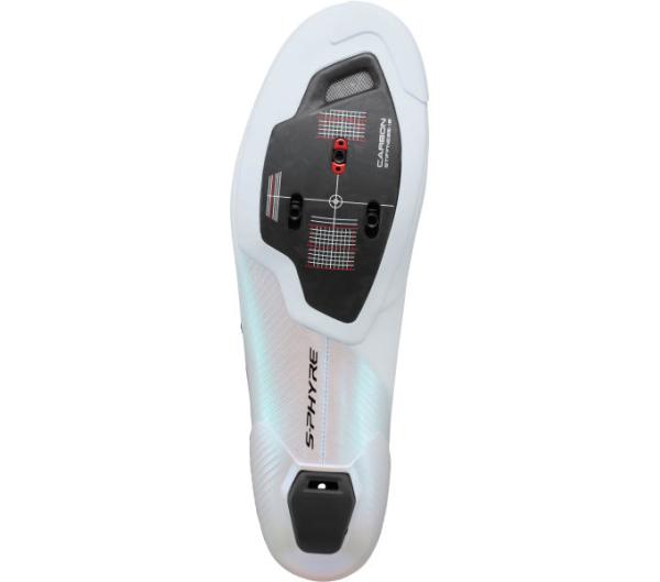 SHIMANO SHIMANO Fahrradschuhe RC903 Damen/Herren Road SPD-SL Gr&ouml;&szlig;e 46 breit Wei&szlig; Produktbild 2
