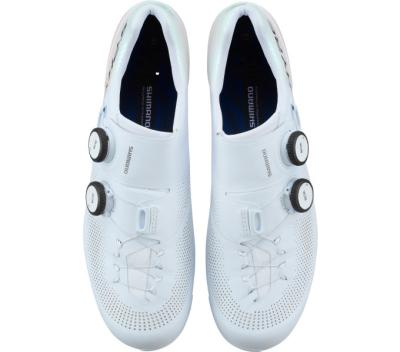 SHIMANO SHIMANO Fahrradschuhe RC903 Damen/Herren Road SPD-SL Gr&ouml;&szlig;e 47 Wei&szlig; Produktbild 1