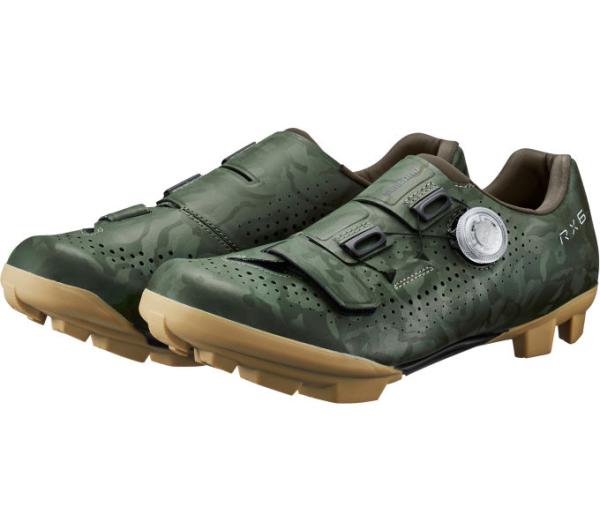 SHIMANO SHIMANO Fahrradschuhe RX600 Herren/Damen Gravel SPD Gr&ouml;&szlig;e 41 Gr&uuml;n Produktbild 4