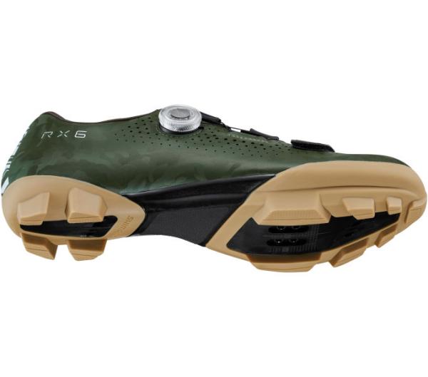 SHIMANO SHIMANO Fahrradschuhe RX600 Herren/Damen Gravel SPD Gr&ouml;&szlig;e 45 Gr&uuml;n Produktbild 3