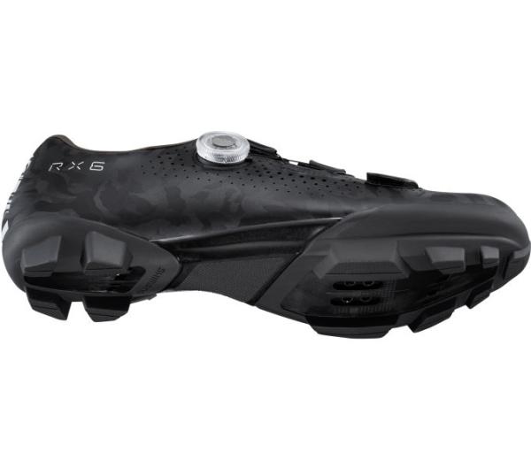 SHIMANO SHIMANO Fahrradschuhe RX600 Herren/Damen Gravel SPD Gr&ouml;&szlig;e 41 Schwarz Produktbild 3