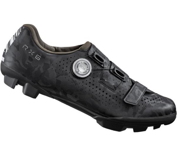 SHIMANO SHIMANO Fahrradschuhe RX600 Herren/Damen Gravel SPD Gr&ouml;&szlig;e 44 Schwarz