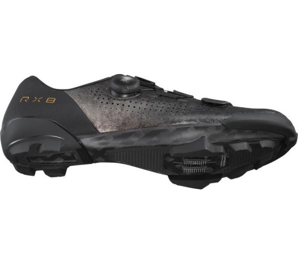 SHIMANO SHIMANO Fahrradschuhe RX801 Herren/Damen Gravel SPD Gr&ouml;&szlig;e 44 Schwarz Produktbild 3