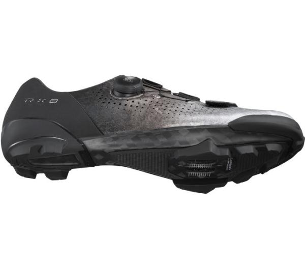 SHIMANO SHIMANO Fahrradschuhe RX801 Herren/Damen Gravel SPD Gr&ouml;&szlig;e 39 Silber Produktbild 3