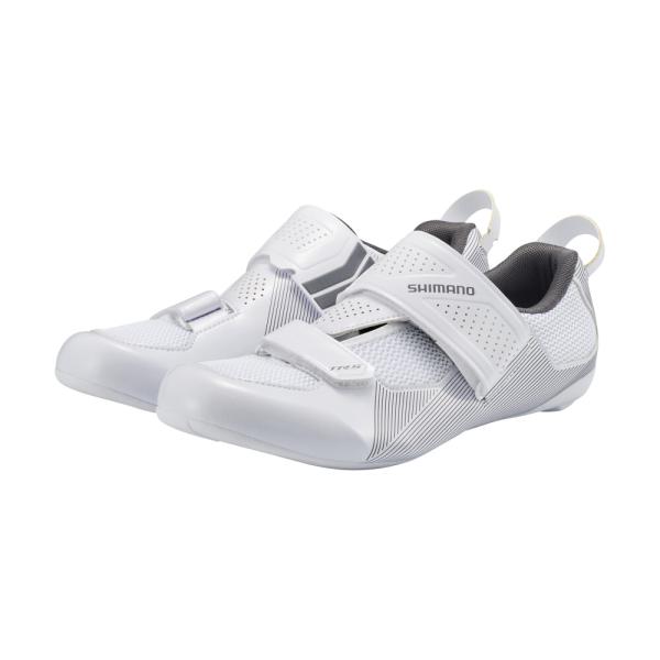 SHIMANO SHIMANO Fahrradschuhe TR501 Herren/Damen Road SPD-SL Gr&ouml;&szlig;e 40 Wei&szlig; Produktbild 4