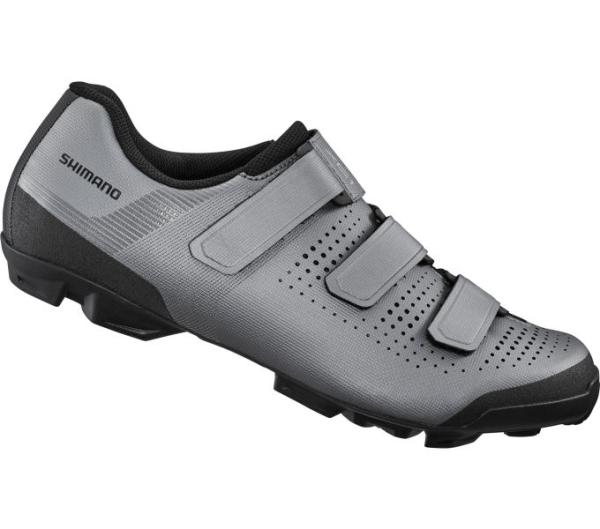 SHIMANO SHIMANO Fahrradschuhe XC100 Herren/Damen MTB SPD Gr&ouml;&szlig;e 46 Silber
