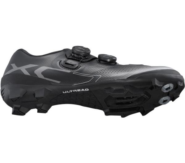 SHIMANO SHIMANO Fahrradschuhe XC702 Herren/Damen MTB SPD Gr&ouml;&szlig;e 45 breit Schwarz Produktbild 3
