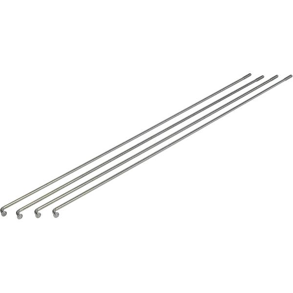 Exal SPEICHE 2MM,GLATT,SILB,284MM,100ST