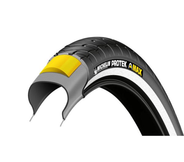 Michelin Michelin Reifen Protek Max 56-406 Schwarz-Reflex Produktbild 1