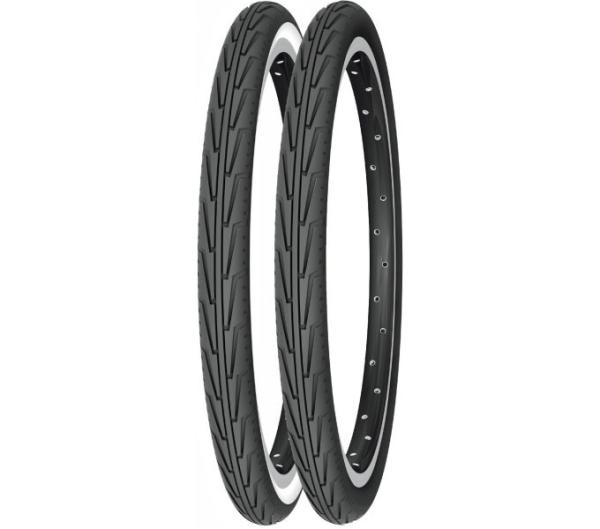 Michelin MICHELIN DRAHTREIFEN CITY'J ACCESS LINE 37-440 Schwarz/Wei&szlig; Produktbild 1