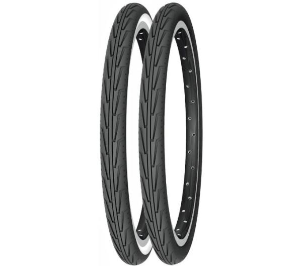 Michelin MICHELIN DRAHTREIFEN CITY'J ACCESS LINE 37-451 Schwarz/Wei&szlig; Produktbild 1